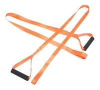 RUNROTOO 2pcs Orange Nylon Deer Dragging Rope for Hunting, Outdoor Deer Drag Strap with Enhanced Control and Prey Dragging Function, Suitable for Forest and Field Use