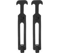 RUNROTOO 2PCS Rubber T-Handle Latch, 7.8" Flexible Draw Latches for Toolbox, Locking Hasp for Tool Box, Drawer, Cabinet, Elastic Shock Absorbers