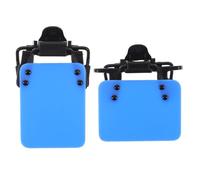 RUNROTOO 2pcs Shooting Eye Blinder: Adjustable Clip-On Occluder for Glasses - Universal Left/Right Eye Patch - Anti Distraction Shield for Archery Training Blue