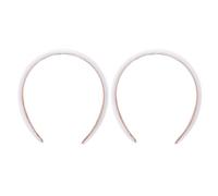 RUNROTOO 2pcs Thin Sponge Hair Headbands for Women, Lightweight and Fabric Material, Elegant Design for Daily Life and Uniforms