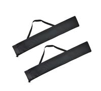 RUNROTOO 2pcs Trekking Pole Pouch Carrying Bag for Hiking Poles Walking Stick Bag Exquisitely Crafted Oxford Cloth Light Weight Easy to Open and Close Easy to Carry for Mountaineering