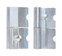 RUNROTOO 2pcs Truck Side Door Hinge for Tailgate - Weld On Metal Cargo Box Hinge - Replacement Part for Trailers Dump Beds Vehicle Rear Door