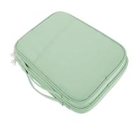 RUNROTOO 2pcs Water-resistant Tablet Storage Bag with Multilayer Design, Polyester Electronics Organizer for Daily Office Use and Business Trips, Lightweight Gadget Padded Carrying Case