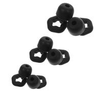 RUNROTOO 3 Pairs Reusable Noise Cancelling for Travel and Working, Silicone Sound Blocking Ear Covers with Portable Design, Advanced Noise Reduction Technology for Comfortable Sleep