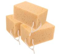 RUNROTOO 3 Pcs Wall Textured Sponge for Cleaning and Drywall Repair Polyurethane Sponge Set for Home Use and Wall Decor for Painting and Surface Restoration