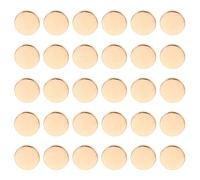 RUNROTOO 30 Pcs Vintage Metal Round Buttons 25mm for Blazer Suits and Coats, Zinc Alloy Material with Easy Sew on Design, Reliable Retro Style Decorative Buttons for DIY Clothing