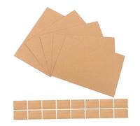 RUNROTOO 30pcs Khaki Invitation Envelopes Self Adhesive Design Thick Paper Resistant to Tearing Elegant Vintage Style for Announcements and Greeting Cards