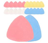 RUNROTOO 30pcs Triangular Fabric Chalk Markers for Clothes Sewing with Assorted Colours, Easy to Hold Gypsum and Plastic Tailor Chalks for Accurate Markings in Sewing Crafts Random Color
