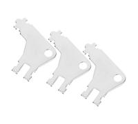 RUNROTOO 3pcs Commercial Metal Toilet Paper Dispenser Key Replacement Set Compatible with Georgia Pacific 50504 for Restroom Maintenance and Janitorial Use