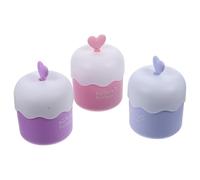 RUNROTOO 3pcs Face Wash Foamer Blue Purple Pink Portable Foam Maker with Simple Detachable Pp Structure Delicate Bubble Generator for Daily Facial Cleansing