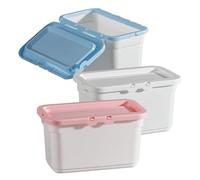 RUNROTOO 3pcs Laundry Pods Storage Box Laundry Beads Storage Case Pp Large Capacity and Packaged Snacks Home Organization