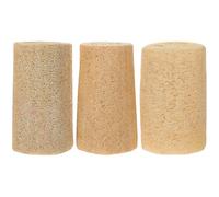 RUNROTOO 3pcs Natural Loofah Molar Chew for Hamsters and Guinea Pigs, Synthetic Material Pet Supplies to Prevent Obesity and Promote Healthy Teeth during Household Pet Growth