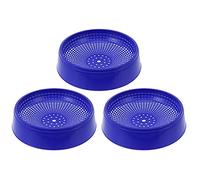 RUNROTOO 3pcs Plastic Nest Pot Pigeon Breeding Nest Bird Eggs Container for Pet Bird Accessories