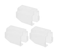 RUNROTOO 3pcs Stylus Replacement Covers for Record Player Needle, Vinyl Turntable Needle Protector with Firm Plastic Material and Easy Installation, Sl esign for Enhanced Record Player