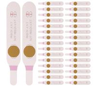 RUNROTOO 40pcs Pregnancy Test Scratch-Off Baby Shower Game - Funny Icebreaker Gender Neutral Coed Party Prize Raffle for Guest Participation Baby Reveal Party