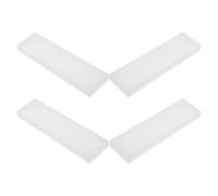 RUNROTOO 4pcs Plastic Tongue Scraper Organizer Box with Travel Friendly Design and Easy Maintenance, Convenient Storage Case for Tongue Scraper, for Oral Care and Fresh Breath
