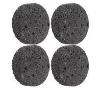 RUNROTOO 4PCS Volcanic Stone Aromatherapy Stone: 60mm/2.36" Lava Rocks Blocks - Volcano Diffuser Essential Rock for Desk, Office Or Car Fragrance Freshener