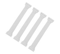 RUNROTOO 4pcs White Cake Supports Roman Column Design Decorative Cake Holder for Layered Preventing Collapse on Dessert Table and Party
