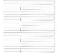 RUNROTOO 5 Pairs Acrylic Music Page Clips for Music Book Stand with Fix Pages Feature