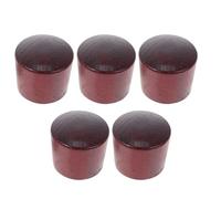 RUNROTOO 5 Sets Universal Replacement Pot Lid Handles for Kettle and Pot, Wooden Pan Lid Knobs with Synthetic Material, Safe and Sturdy Kitchen Cookware Accessories for Comfortable to Hold