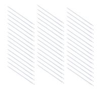 RUNROTOO 50pcs Metal Hanging File Rail Sticks for Heavy Duty Document Organisation White File Folder Divider Bars for Office Home School