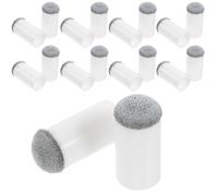 RUNROTOO 50pcs Replacement Billiard Cue Tips for Pool Cue Accessories, Made of Sturdy Cowhide, Suitable for 13mm Rod Head, Easy to Carry and Designed for Long Term Use in Pool Games