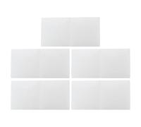 RUNROTOO 5pcs Car Windshield Static Cling Sticker Film Parking Permit Holder Electrostatic Window Cling for Mounting Dashcams Scratch