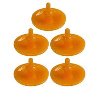 RUNROTOO 5Pcs Silicone Leakproof Lunch Box Sealing Plugs with Air Vent Function for Insulated Food Containers for Takeaway and Meal Prep