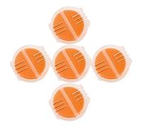 RUNROTOO 5pcs Thread Wax Conditioner for Cross-Stitch and Embroidery, Assorted Colour Plastic Holders to Reduce Shredding and Provide Easy Storage for Sewing and Craft Projects