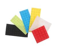 RUNROTOO 6pcs Braille Bump Dot Sticker Tactile Stickers for Blind Silicone Raised Dots Recognition Standard for Cups, Switches, Home and Schools, Visually Impaired and Elderly