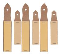 RUNROTOO 6pcs Sketch Sandpaper Pencil Sharpener Set Ergonomically Designed Sandpaper for Artists and Beginners, Easy Hanging and Storage, Safe to Use in Classroom Or School