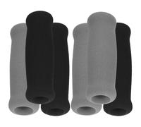 RUNROTOO 6pcs Thick Hand Grip Walking Cane Handle Wraps Sponge Soft Comfortable Grip Prolongs Service Life Reduces Need to Wash Hands Suitable for Walking Stick and Trolley Use by Elderly