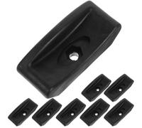 RUNROTOO 8 Pcs Dumbbell Rack Dumbbell Holder Stand Black Pp Protects Floors from Bruising for Home Gym Weight Storage