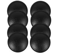 RUNROTOO 8pcs 45mm Speaker Dust Caps for Audio Equipment and Subwoofers, Universal Compatibility with Cloth and Paper Dome Design, Precise Fit for Speaker Repair in Recording Studios