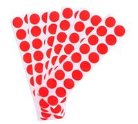 RUNROTOO 900pcs Red Self-adhesive Shooting Target Repair Patches 2cm Diameter Paper Stickers for Indoor Use Instant Feedback Suitable for Low-light Conditions