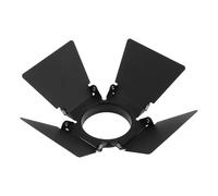 RUNROTOO Anti-Glare LED Control Accessory Metal Sturdy Four-Leaf with Track Light Shade Light Blocking Leaves Adjustable for and Hotel Clothing Store