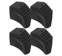 RUNROTOO Anti-Skid Ladder Pad 4Pcs Rubber Replacement Feet Sturdy Ladder Foot Covers Safety Grip for Household and A-Frame Use