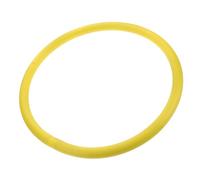 RUNROTOO Arm Hoop Fitness Hoop Pe Yellow 33cm Mini Weighted Ring for Arm Strength and Flexibility Yoga Workout