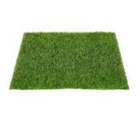 RUNROTOO Artificial Faux Moss Mat with Realistic Appearance and Portable Pvc Material for Indoor and Outdoor Greenery Decoration, for Miniature Gardens and Model Crafting