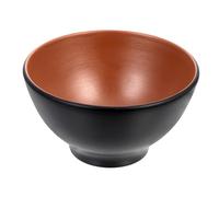 RUNROTOO Asian Ramen Noodle Bowl Japanese Style Round Ceramic Soup Container for Canteen and Home Use