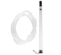 RUNROTOO Auto Siphon for Wine Bottle and Wine Tanks with Fast Flow Plastic Hose 45cm Homebrewing Tool for Easy Bottling and Liquid Transfer