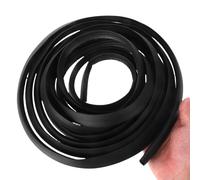 RUNROTOO Automotive Cable Wire Hider 5M Roll Adhesive Backing for Car Windshield Roof Rack Light Bar and Vehicle Wiring Concealment