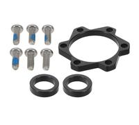RUNROTOO Bicycle Disc Brake Rotor Adapter with Aluminum Alloy Material, Boost Conversion Ready and Precise Alignment for Boost Fork Threaded Hub Spacer Suitable for Mountain Bike Shaft