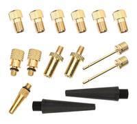 RUNROTOO Bike Valve Adapter for Air Pumps with Copper and Plastic Construction, Lightweight Design Featuring Adjustable Valves, Suitable for Cycling and Bike Equipment Accessories