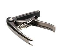 RUNROTOO Black Metal Guitar Capo with Easy to Clip and Ergonomic Handle Design for Acoustic and Electric Guitar Stylish and Sl ppearance Suitable for Ukulele for Musicians