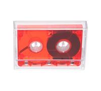 RUNROTOO Blank Recordable Audio Cassette Tape 60 Min Plastic Retro Style for Home Speech Music Interview Recording Messages