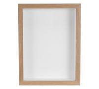 RUNROTOO Bug Display Case Collection Box - Butterfly Specimen Shadow Box Display Storage for Entomology Insects and Butterfly Beige