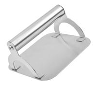 RUNROTOO Burger Patty Press with Simple Shape Stainless Steel for Smash Burgers Labor-saving Design for Grilling Bacon Steak and Flat Top Cooking