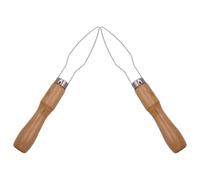 RUNROTOO Button Hook Tool 2PCS Metal and Wood Quick Fastening Device for Seniors and Disability, Ideal for Personal Use at Home