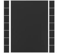 RUNROTOO Card Stock Paper with Pattern Black 20 Sheets for Card Making and Craft Projects for Classroom and Camp Art Activities